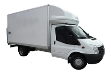 Car Hire Dunstable - Ford Luton Box with Tail Lift - Van hire Dunstable